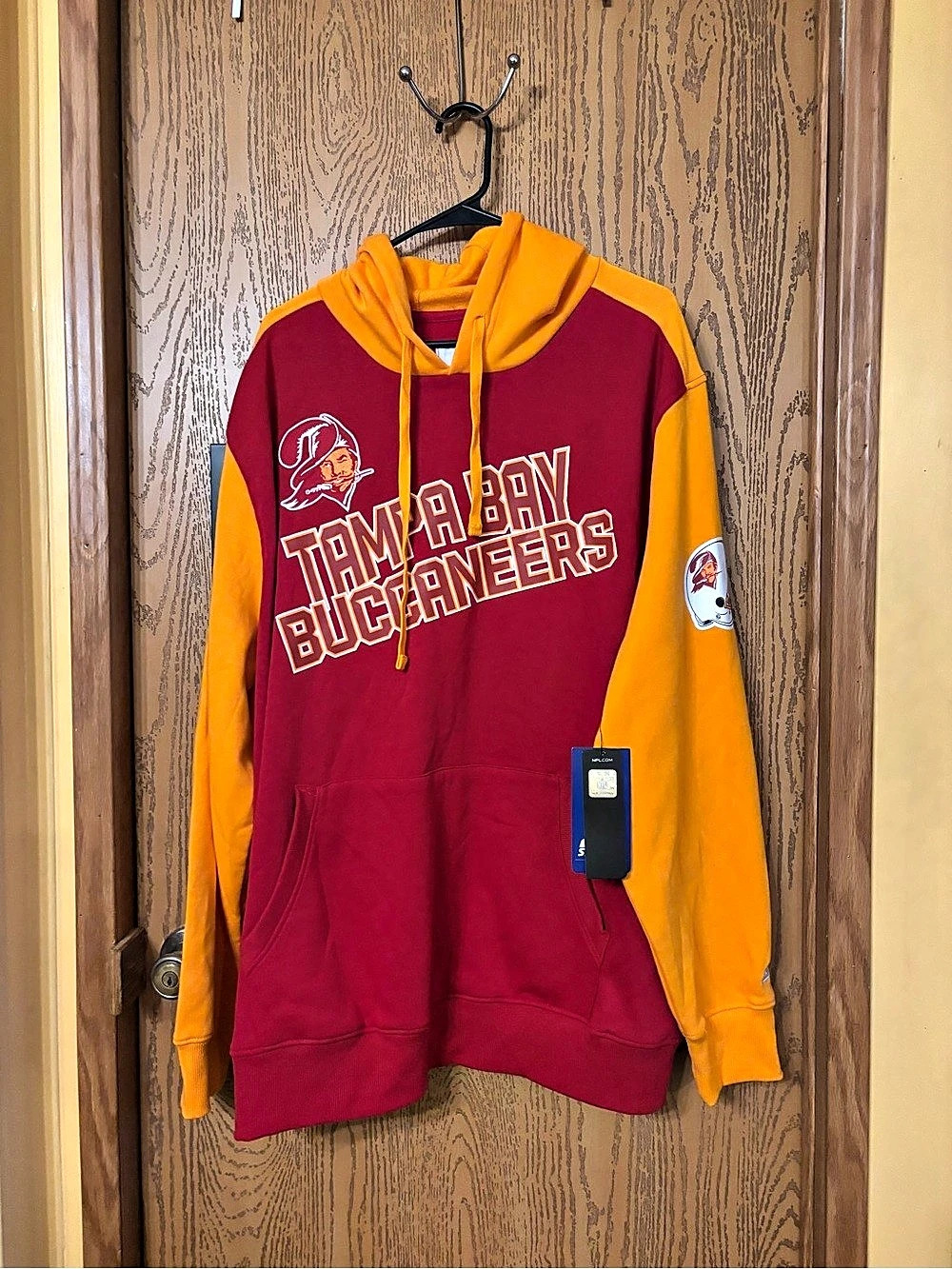 Starter Tampa Bay Buccaneers Extreme Vintage Logo Pullover Hoodie XXL